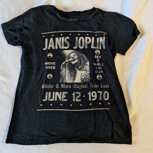 Janis Joplin band tee
